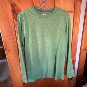 Men’s long sleeve performance t-shirt.